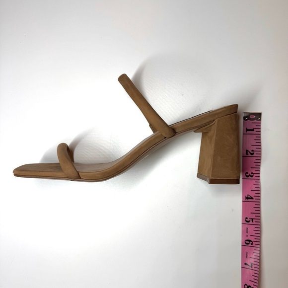 Steve Madden Womens Lilah Tan Block Heels Dress Sandal Shoe Size 8 - Picture 7 of 7